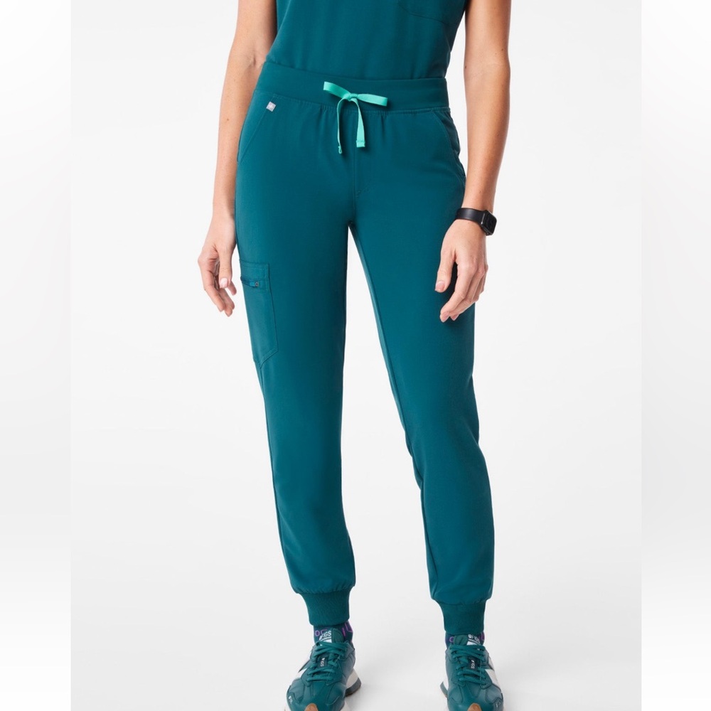 Figs - Pacific Blue Zamora Jogger Scrub Pants XS regular